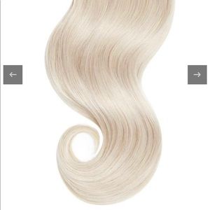 Glam Seamless Ash Blonde HalO extensions